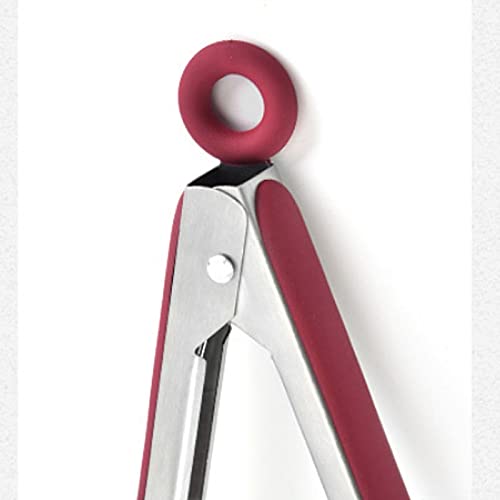 Pinze da Cucina Pinze per Alimenti, con Punte in Silicone, per Cucinare in Cucina, Barbecue, Dimensioni: 26,5 * 6,2 cm Sicure e durevoli