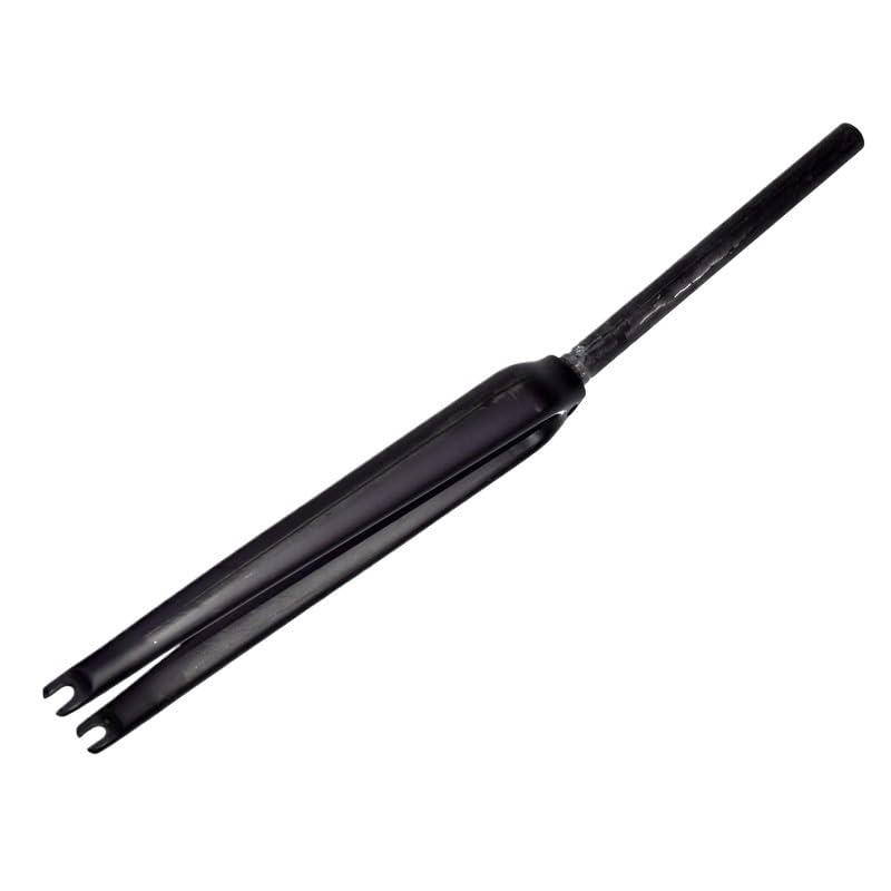 Horquilla Para Bicicleta Horquilla delantera de fibra de carbono for bicicleta de carretera de carreras, 700C, 25,4 mm, brillante y mate, horquilla rígida de carbono for bicicleta de piñón fijo Horqui