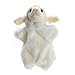 XIAOZSM Juguete de Peluche Linda Oveja Mano títere bebé niños Desarrollo Suave muñeca Peluche Juguetes Escenario Accesorios Accesorios niños cumpleaños Regalo (Color : White)