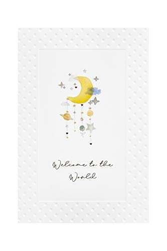 BSB 311837-2 - Tarjeta de felicitación para nacimiento, diseño con texto Welcome to the world