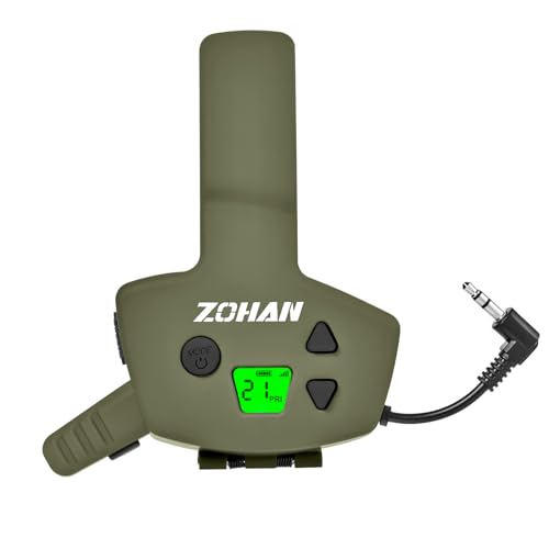 ZOHAN RH08 Rechargeable Walkie Talkie for Shooting Earmuffs, Compatibility with Howard Leight Impact Sport Series and ZOHAN EM054 - ZOHAN