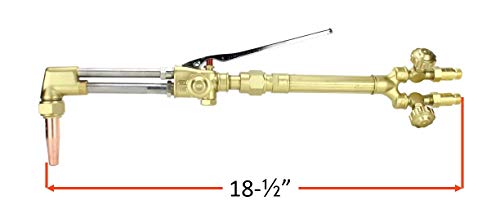 SÜA - Heavy Duty Oxy-Fuel Torch compatible with Victor with Check Valves + Cutting Tip (Propane) - Thumbnail 2