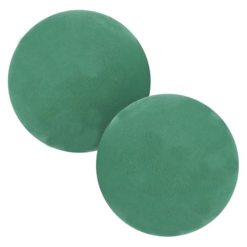 2 Pcs 3.54 Floral Foam Balls High Density Wet & Dry Plant Foam Sphere for Fresh & Artificial Flower Arrangements Wedding & Home Decor