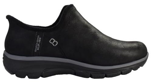 Image of Skechers Women's Easy Going Modern Hour Slip-Ins | Hands Free Slip-Ins, Air-Cooled Memory Foam, Relaxed Fit, Faux Fur Lining, Water Repellent, Vegan