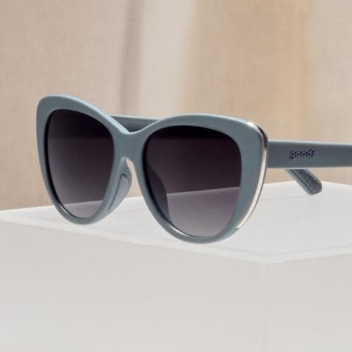 goodr Not Gray, Diet Black Polarized Sunglasses, Medium Sized (Glam G)3