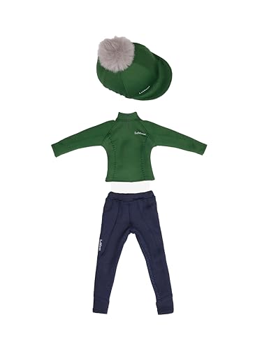 LeMieux Toy Rider Outfit Hunter Green - Collect The Mixy Matchy Outfits - Fits All Toy Rider Dolls - Suitable for Ages 3+