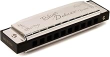 Perfect for the seasoned harpist or those who are just starting out, the Fender Blues Deluxe Harmonica is versatile enough for any level of player. With solid construction, a traditional shape and bright, articulate tone, this diatonic 10-hole harmon...