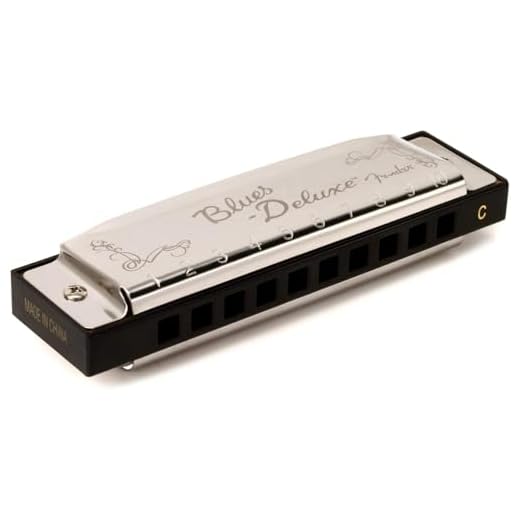 Fender Blues Deluxe Harmonica, Guitar Accessories, Key of C