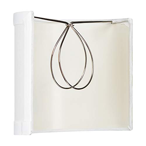Upgradelights 6 Inch Clip On Wall Sconce Shield Half Lampshade 6X6X5 (White) #TOP1