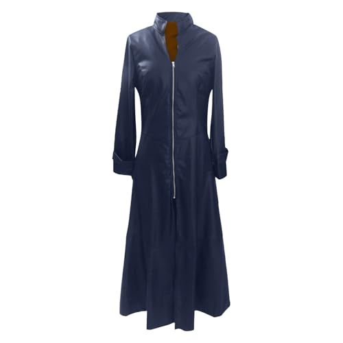 Chaqueta vaquera mujer abrigo de entretiempo manga larga ropa de invierno 3