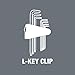 Wera - 5073391001 Hexagon 950 PKL/9 SB L-Key Set, BlackLaser, Ballpoint Hex Key, 9 Piece