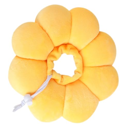 LOORGVEL Collar para Mascotas En Forma De Flor Suave para Recuperación Collar Anti Rasguños para Gatos Y Perros Portátil para Evitar Lamidos Y Rascados