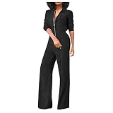 QHDDP Jumpsuits Für Damen Kempa Hose Damen Jogginganzug Hose Damen Hose Pflege Damen Jogginghosen Assi Schneehosen Mädchen Gr.146 Schwarz M