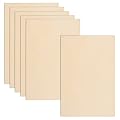 6 Pack Basswood Sheets 12 x 18 x 1/8 Inch-3 mm Unfinished Plywood for Craft Thin Wood Boards Sheets Rectangle Wood Panels for DIY School Projects, Painting, Laser Projects, Woodworking, Model Making