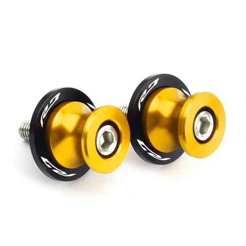 Diabolos M6 dorados para Yamaha YZF R3 R7 con tornillos de soporte basculante