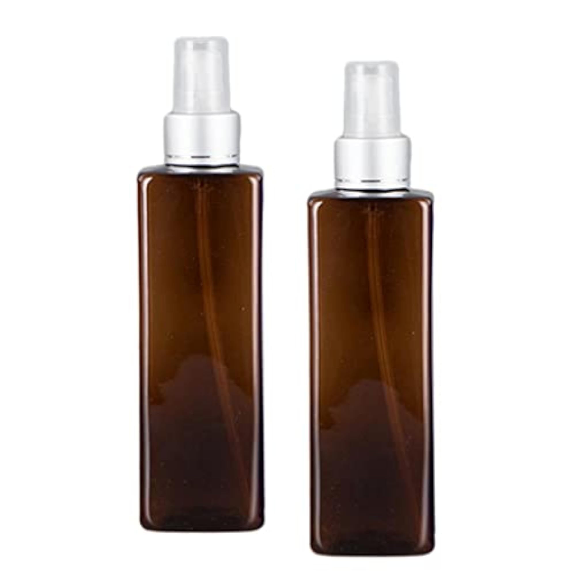 Travel Refillable Perfume Pump Spray Bottle 250ml, Brown