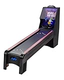 VEVOR 9' Roll and Score Classic Arcade Game Table, Sky Ball Arcade, with LED Electronic Scorer & Track Lighting, Sound, Automatic Ball Return, Home Recreation Game Room, 4 Balls Included