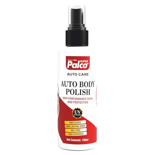 Image of PALCO Auto Body Polish for Bike Car UV Protection Long Lasting Shine 100ml