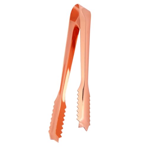 Pinze per Ghiaccio, Pinze per Ghiaccio per Secchiello per il Ghiaccio, Pinze per Alimenti con Punta Seghettata in Acciaio Inossidabile per Uso Domestico, Bar, Ristoranti, Feste