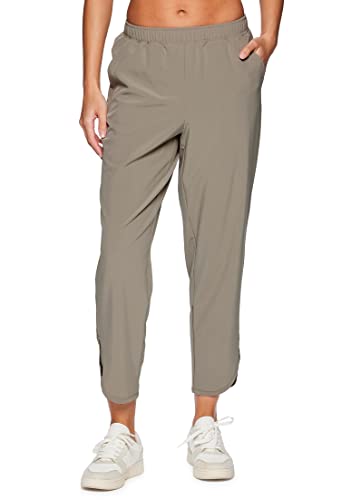 Rbx Women's Fashion Quick Dry Lightweight Ankle Length Woven Pant Tulip Hem Smoke Sage S #TOP24