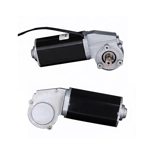 Motor reductor de 12V CC con engranaje helicoidal y transmisión reversible 6