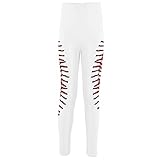 Baby Pullover 80 Kleinkind Kinder Mädchen Baseball gedruckt 3Ds Ptints Leggings Yogahosen niedliche schmal geschnittene Stretchhose Kleinkind Kinder Schwarze Hosen Mit Löchern (Blue, 4-5 Years)