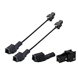 変換ケーブルセット 地デジアンテナ・フルセグ・ワンセグ対応 (HF201カロッツェリア→VR1 ２本（トヨタ イクリプス パナソニック アルパイン等）)