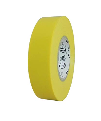 GGR Supplies T.R.U. EL-766AW Color General Purpose Electrical Tape 66' (L) UL/CSA Listed core. Utility Vinyl Synthetic Rubber Electrical Tape (3 in. x