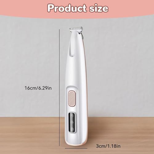 Recortadora De Patas Eléctrica - Afeitadora De De Patas | Recortador De De Patas Recargable Para Perros | Recortadora De Patas De Perro Impermeable Con Luces LED | Herramienta De Recorte Pre - Imagen 8