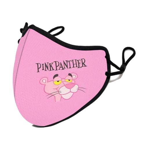 ピンク パンサー 立体 スポーツ カラーマスク 超快適 布マスク 伸縮性 通気性 軽量 耳ひも調整可能 呼吸しやすい 洗える 繰り返し使え 小顔効果 防塵 UVカット おしゃれ 通勤 通学 男女兼用 S-M 1枚入り