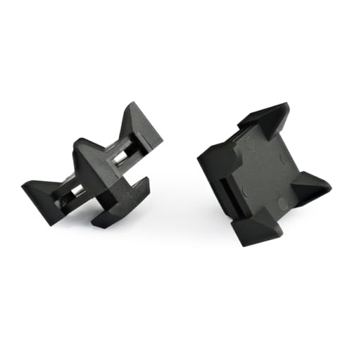 8020, 12314, 10 and 25 Series Nylon Cable Zip Tie Mounting Block 80/20 Cable Tie Mount for Wire Management (25 Pack) miniatura 2