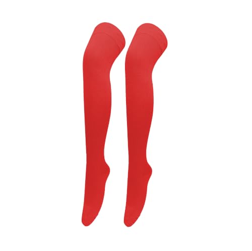 Image of Bestjybt Women Thigh High Socks Cotton Warm Long Over Knee High Stockings