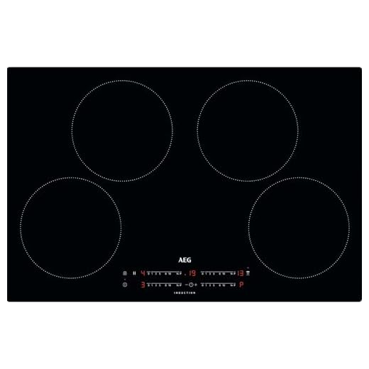 AEG IKX84401CB 800mm Induction Hob Touch Control Black