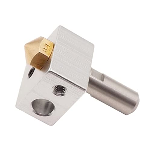 Bloque calefactor de aluminio para impresora 3D MK10 Hotend, boquilla de garganta, versión mejorada, 1 paquete