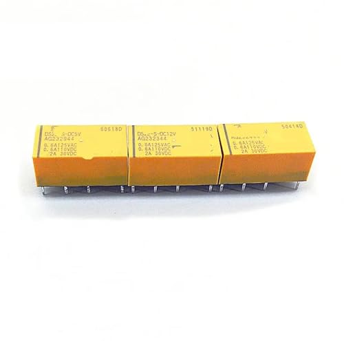 Relais DS2E-S-12V à haute sensibilité et contacts dorés 8 pins