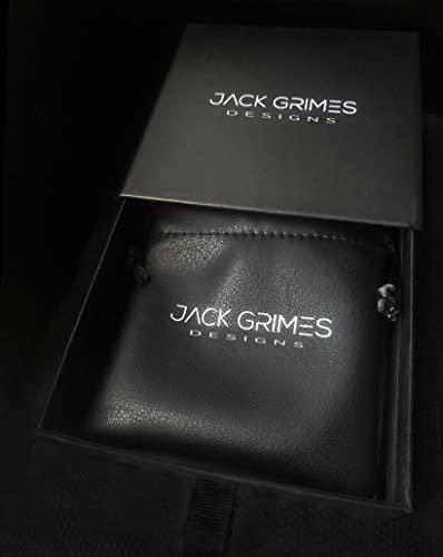 jack grimes designs manchetknopen, Eén maat, Sterling zilver, Blauwe saffier - Image 5