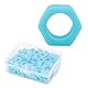 100 Pcs/Box Code Ring, Silicone Instrument Identification Code Circle, Mobile Phone Disinfection Mark Circle, Autoclavable Dentists Supplies, Supplies