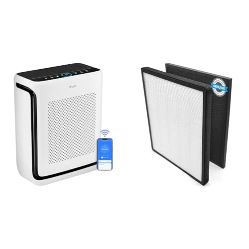 LEVOIT Air Purifiers for Home Large Room Up to 1900 Ft² in 1 Hr with Washable Filters & LV-PUR131 Air Purifier Replacement Filter, Hepa and Activated Carbon Filters Set, LV-PUR131-RF, 1 Pack LEVOIT Air Purifiers for Home Large Room Up to 1900 Ft² in 1 Hr with Washable Filters & LV-PUR131 Air Purifier Replacement Filter, Hepa and Activated Carbon Filters Set, LV-PUR131-RF, 1 Pack