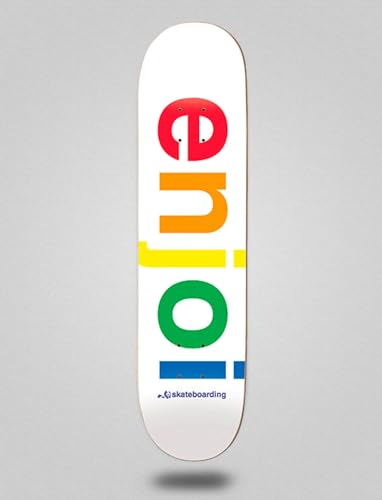 Planche Spectrum Blanc 8.25 Enjoi Skateboard Deck pour skate de rue et park