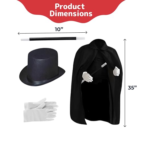 Prextex MAGIC-COSTUME Pretex Kids Magician Costume Kids Toy Kit Set thumb #2
