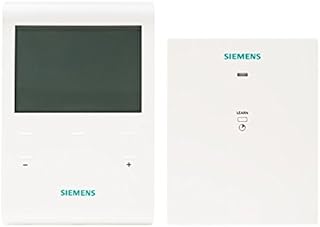 SIEMENS – Wireless 5+2 Programmable Touch Thermostat + RDE100.1RFS Receiver