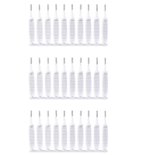 A-Parts 30 Pcs Shower Head Small Brush Bottle Teapot Nozzle Kettle Spout Brush Set for Household Cleaning Supplies Cleaning Brush Tools