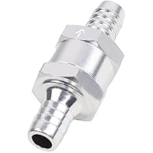 Joywayus 1/2" Fuel Non Return One Way Check Valve Petrol Diesel