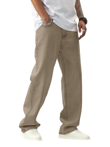 Image of TAGAS Jeans for Men| Baggy Fit Cotton Pant for Mens || Relaxed FIT Denim Jeans|