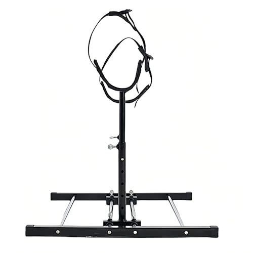 Image of Adjustable Dog Breeding Stand, Sturdy Dog Grooming Stand with Collar, Comfortable Design, Easy to Use & Clean, Bath Fixed Bracket for Pet (SIZE S)