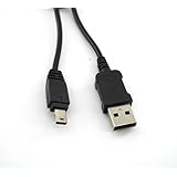 置換USB充電ケーブル互換性のあるカシオexilim EX-S 10 S 12 H 10 F 1 FS 10 FC 100 EX-TR 150 Z 1 Z 2 Z 8 Z 9 Z 11 Z 20 Z 77 Z 80 Z 100 Z 200 Z 270と、磁気リング付き、（ 1 m）