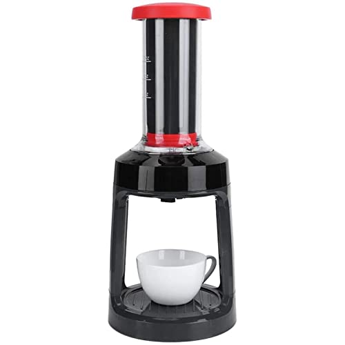 QJRGUY Manual Coffee Brewer – Single Hand French Press Maker Brew Anywhere