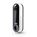 Arlo Essential Video Doorbell - HD Video, 180? View, Night Vision, 2 Way Audio, Direct to Wi-Fi No Hub Needed, Wire Free or Wired, White - AVD2001
