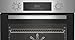 Beko BBIM12300X b300 Einbau-Backofen, 60 cm Backofen, 72 l Volumen, Dampfreinigung SteamShine, 8 Heizarten, AeroPerfect für gleichmäßiges Backen, Multifunktionsofen, Edelstahl