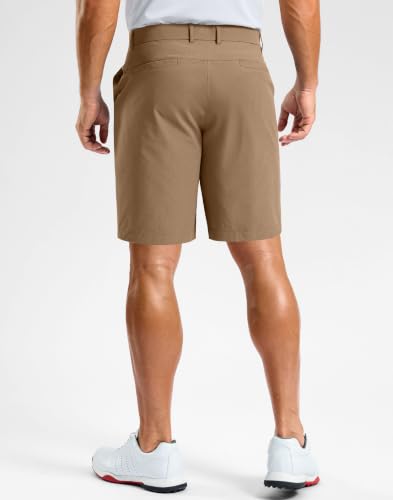 Image of Soothfeel Men's Casual Shorts 5 /7 /9 Inch Golf Dress Shorts for Men Flat Front Work Lightweight Quick Dry with 4 Pockets